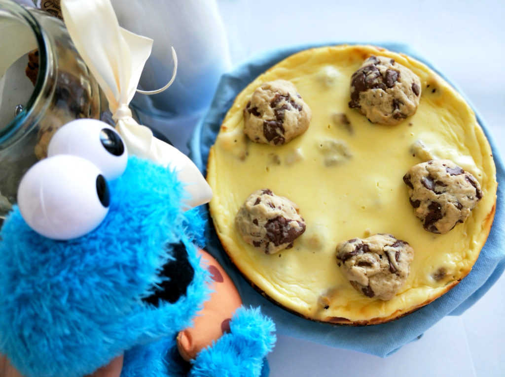 Cheesecake s Cookie Monsterem