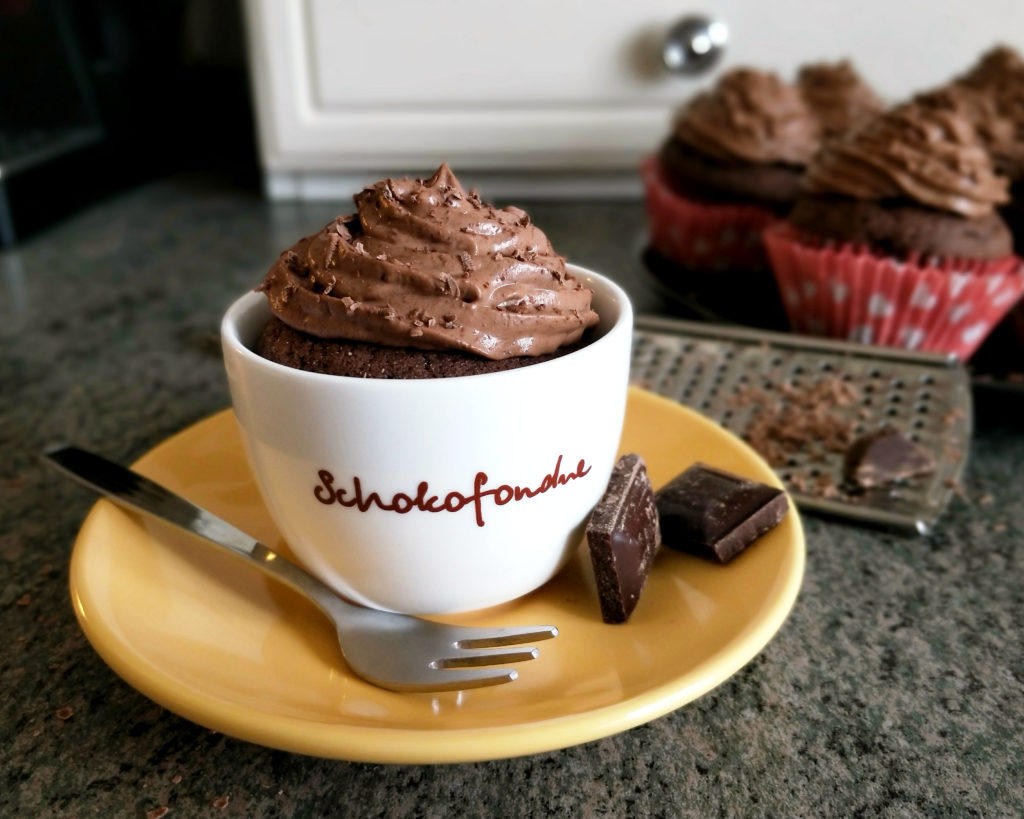 Cupcakes s čokoládou